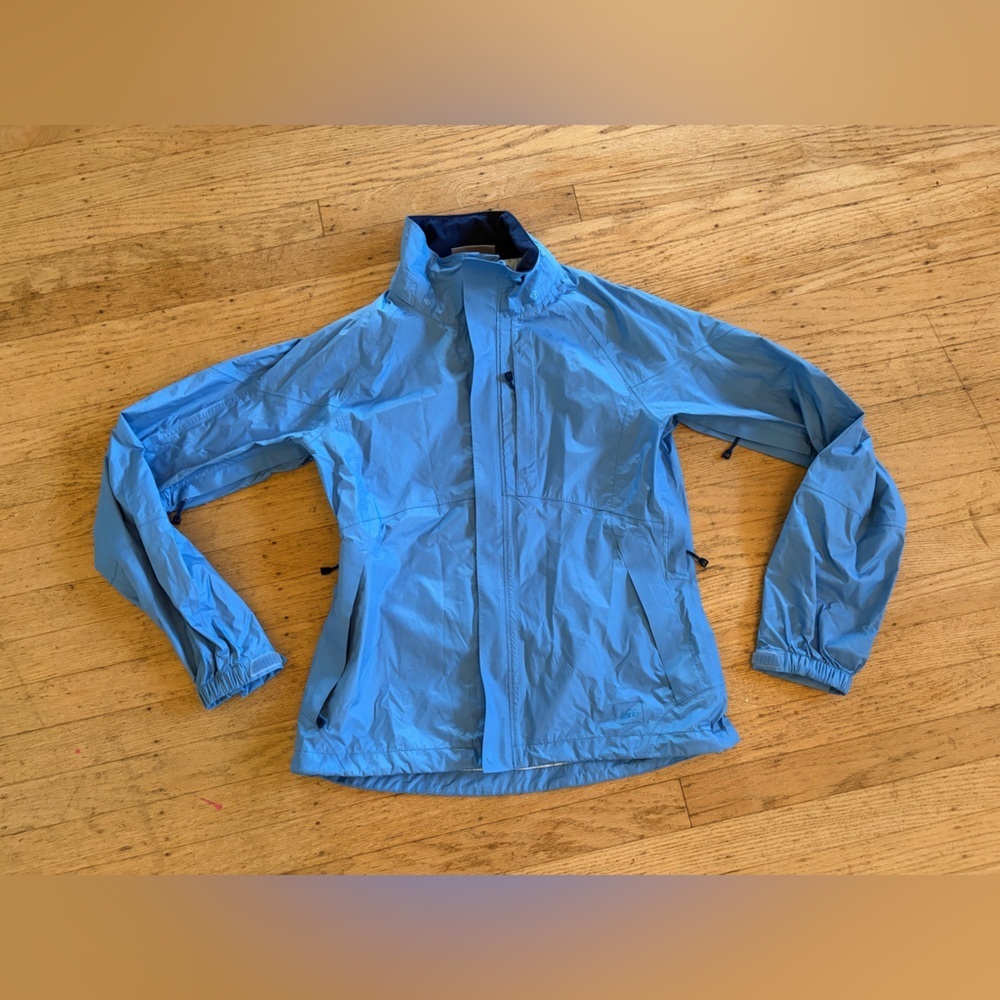 REI waterproof windproof jacket womens XS